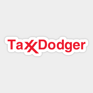 Exxon Mobil - Tax Dodger Sticker